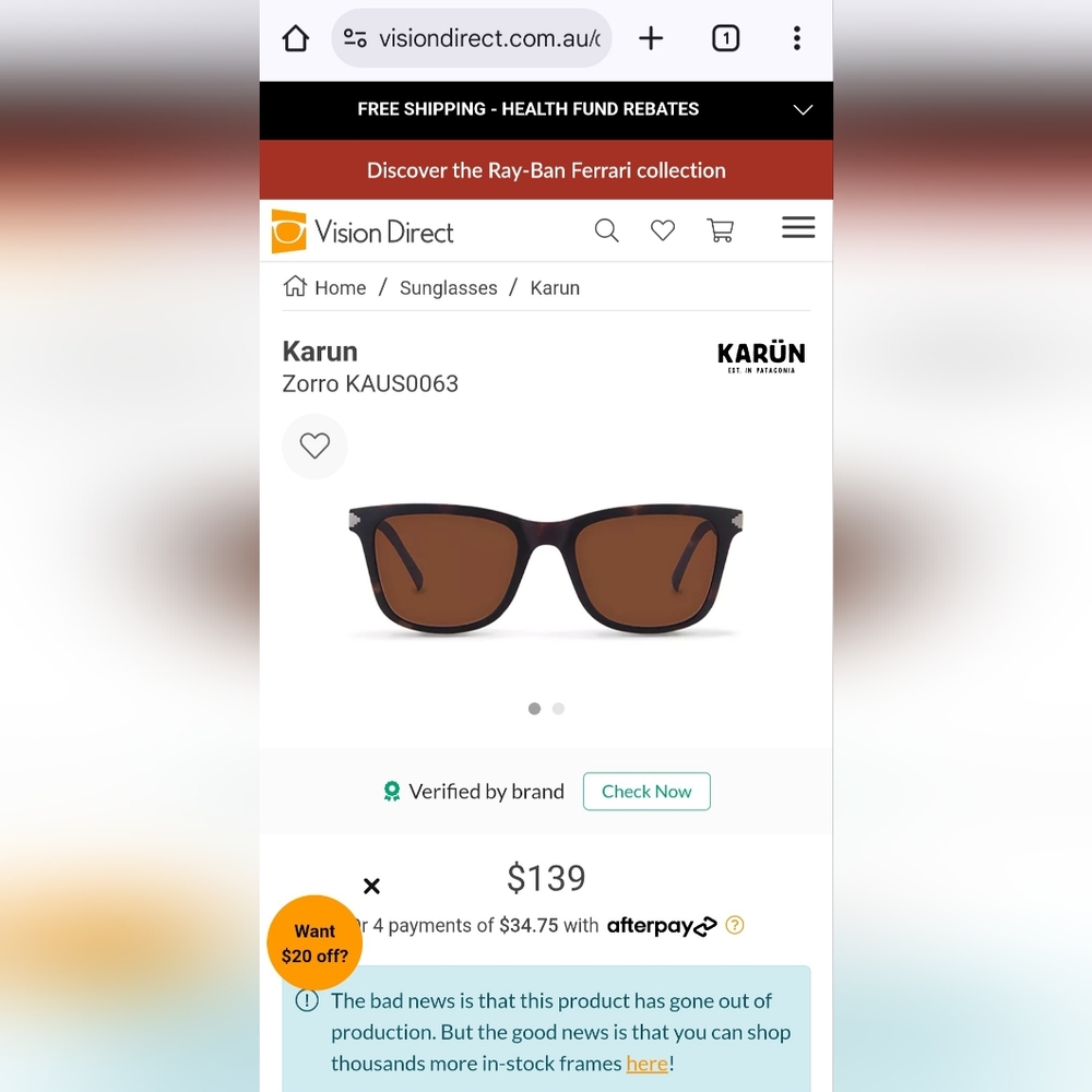 Karun Zorro Tortoiseshell Sunglasses - Picture 8 of 8